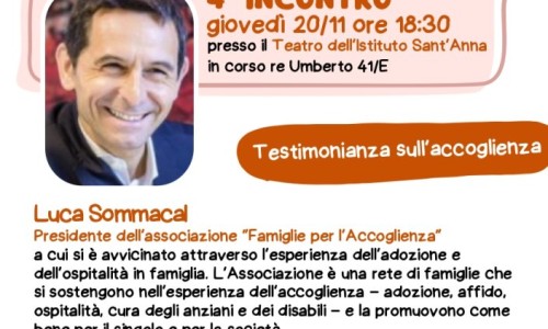 Casa dei genitori, 20 novembre: Testimonianze sull'accoglienza 