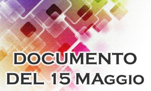 Programmi e documenti consigli di classe VA e VB (Documenti 15 maggio)