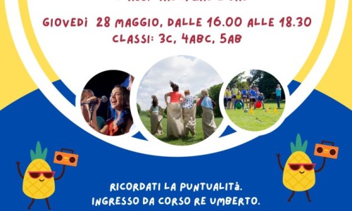 LA GRANDE FESTA DELLA PRIMARIA DI FINE ANNO